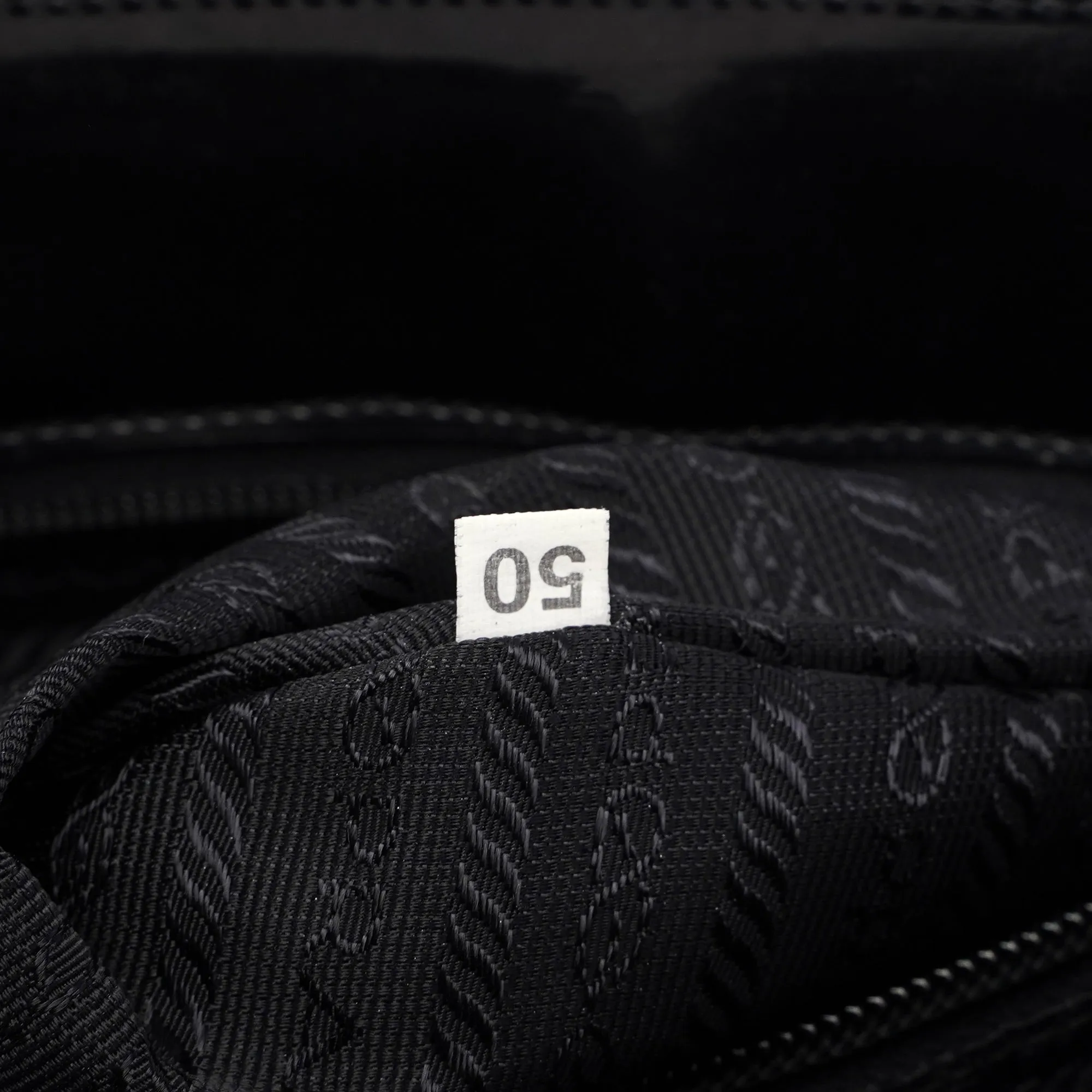 1995 Black Spazzolato Tote Bag