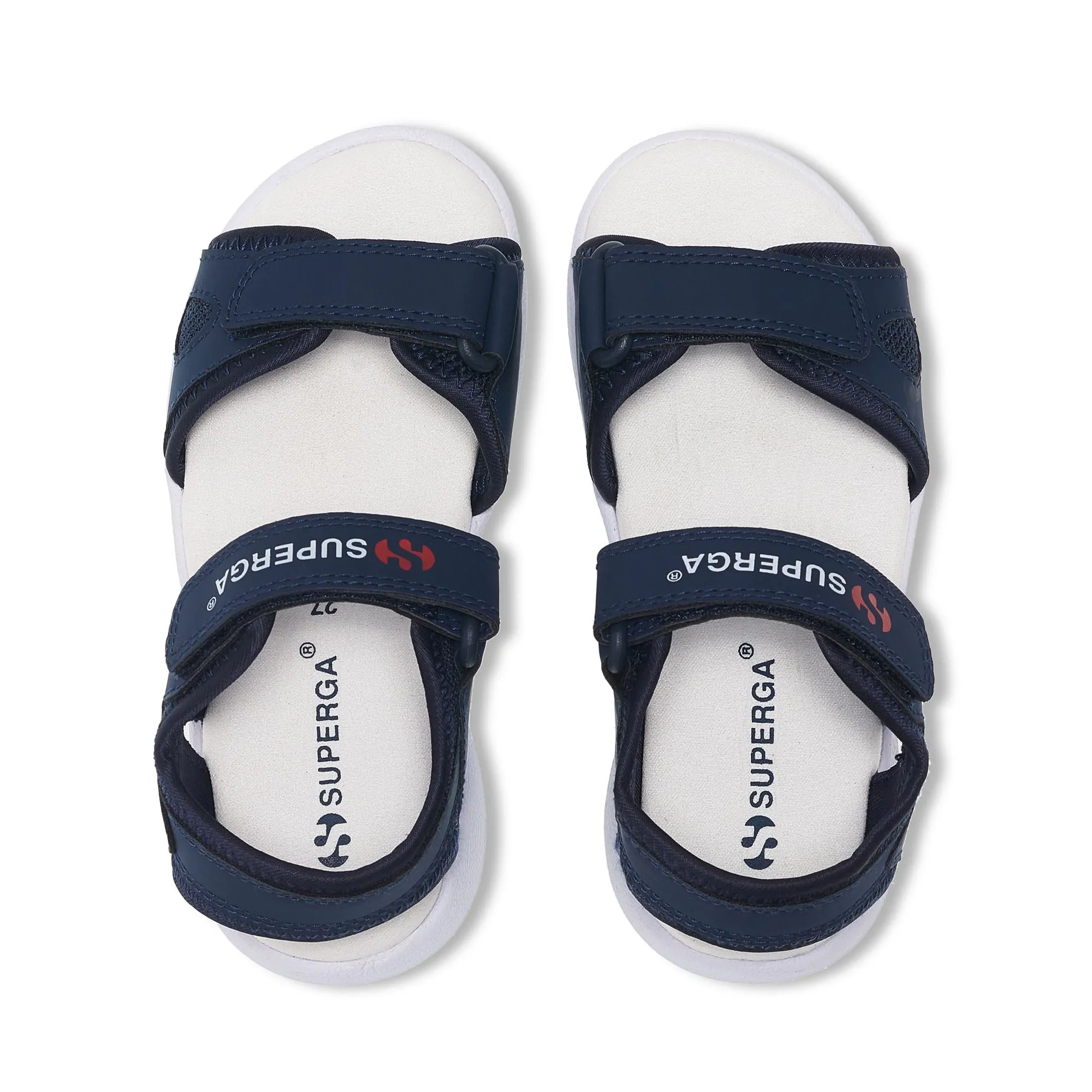 3999 KIDS SYNTHETIC MATERIAL - Sandals - Sandal - Kid unisex - BLUE NAVY-WHITE