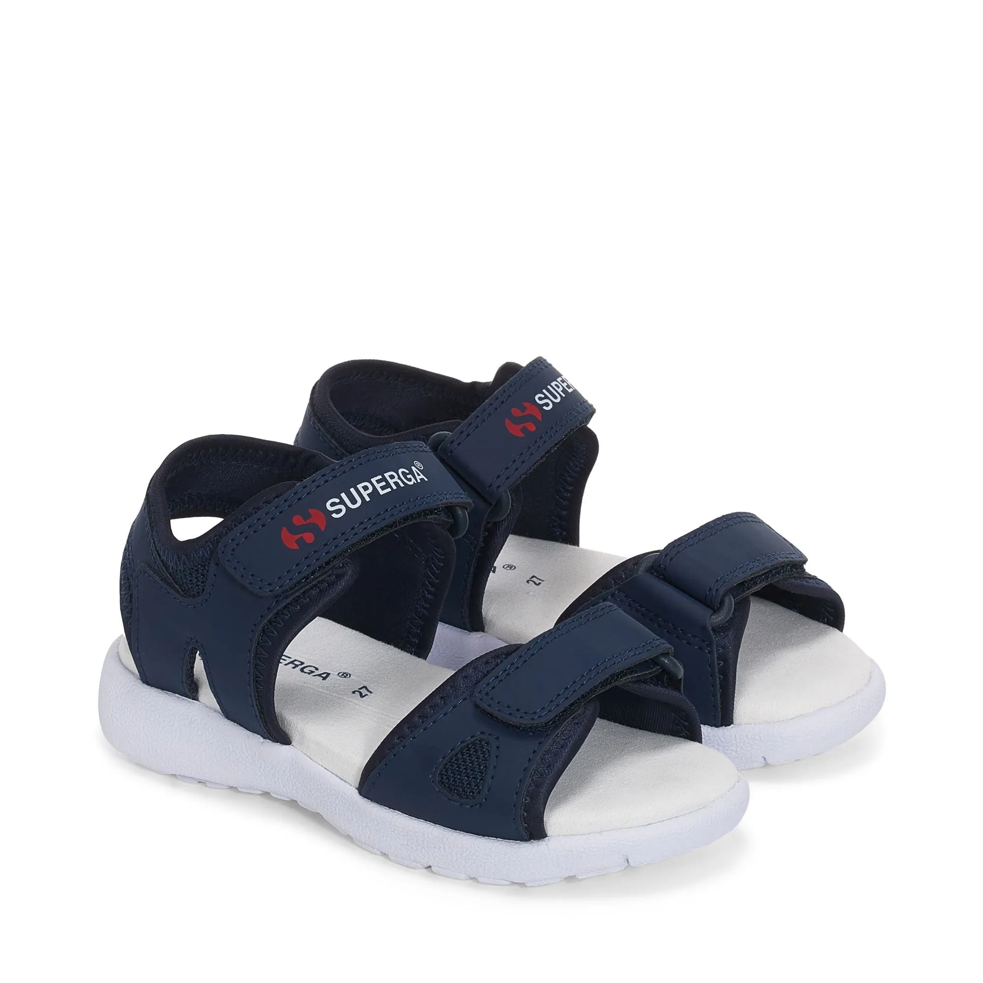 3999 KIDS SYNTHETIC MATERIAL - Sandals - Sandal - Kid unisex - BLUE NAVY-WHITE