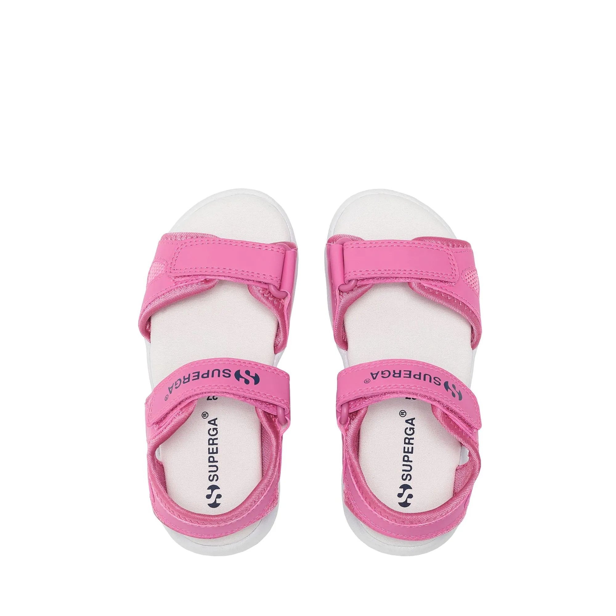 3999 KIDS SYNTHETIC MATERIAL - Sandals - Sandal - Kid unisex - PINK FUCHSIA-WHITE