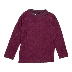 Aarre shirt, burgundy dot | 98/104cm