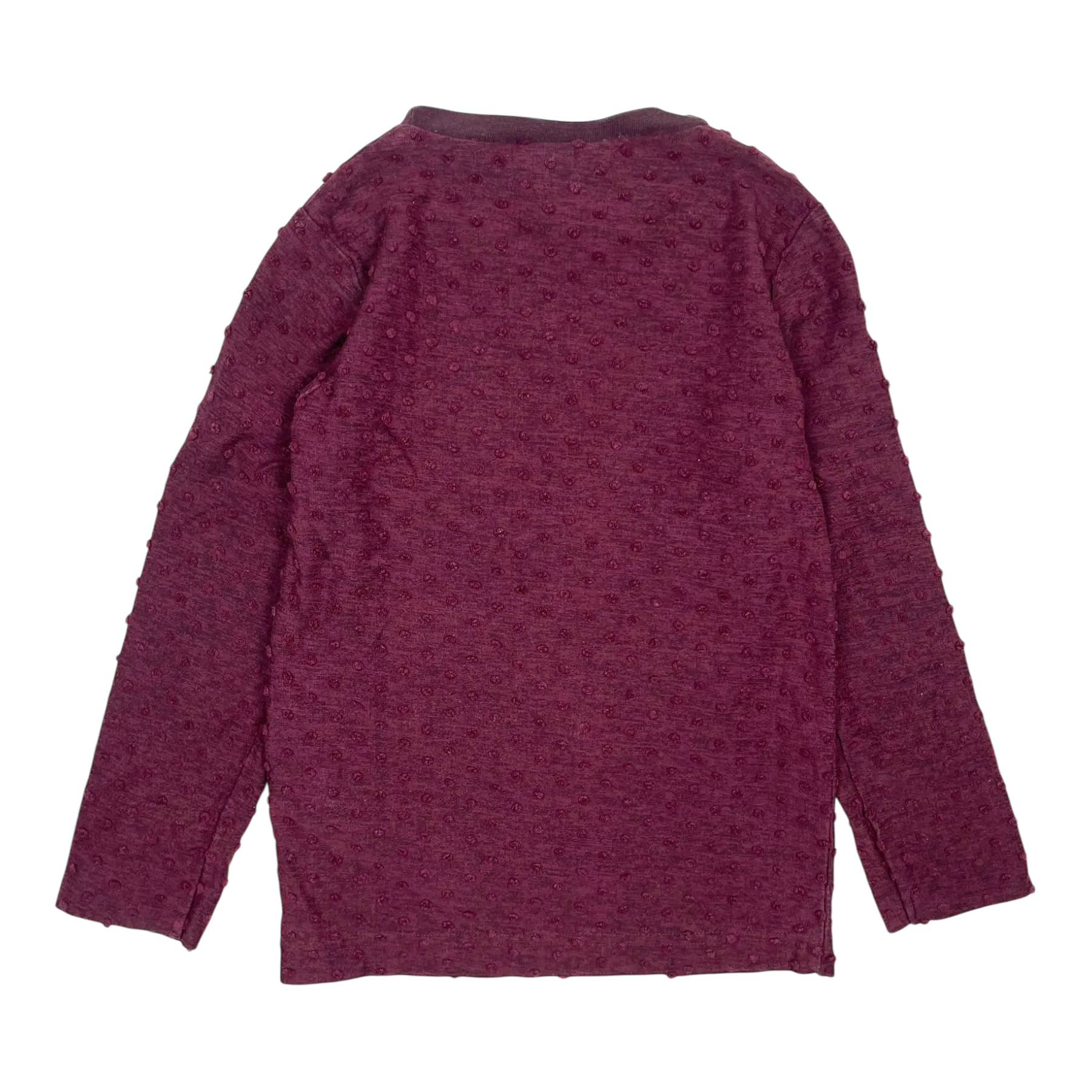 Aarre shirt, burgundy dot | 98/104cm