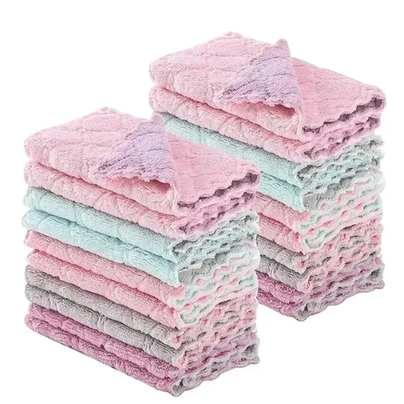 Absorbent Microfiber Cloth for Non-Stick Kitchen