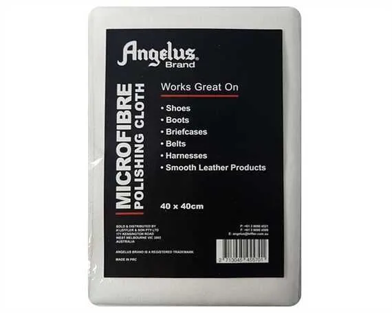 ANGELUS MICROFIBRE POLISHING CLOTH Soft High Quality Shoe polish Cloth