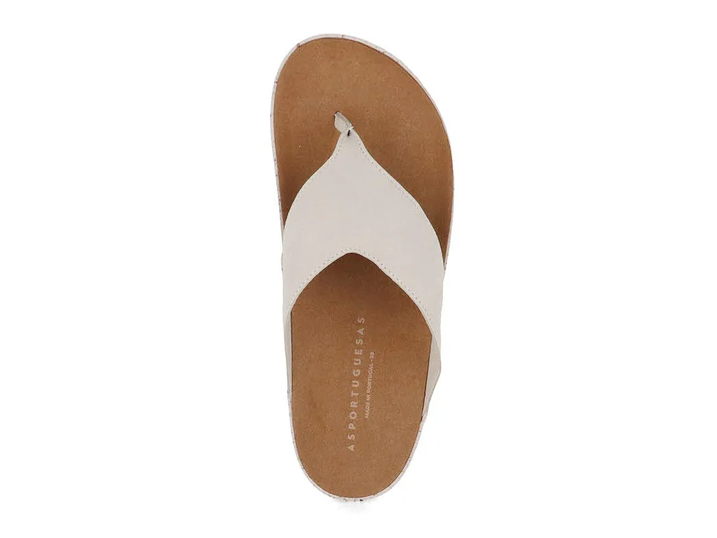 ASPORTUGUESAS Women Sandals 'City Line Cami', offwhite