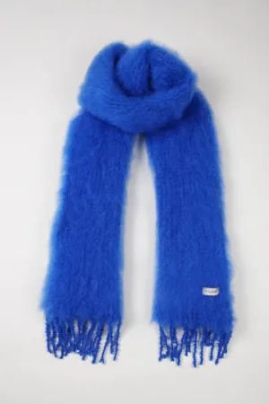 Aurora Kid Mohair Scarf Imperial Blue