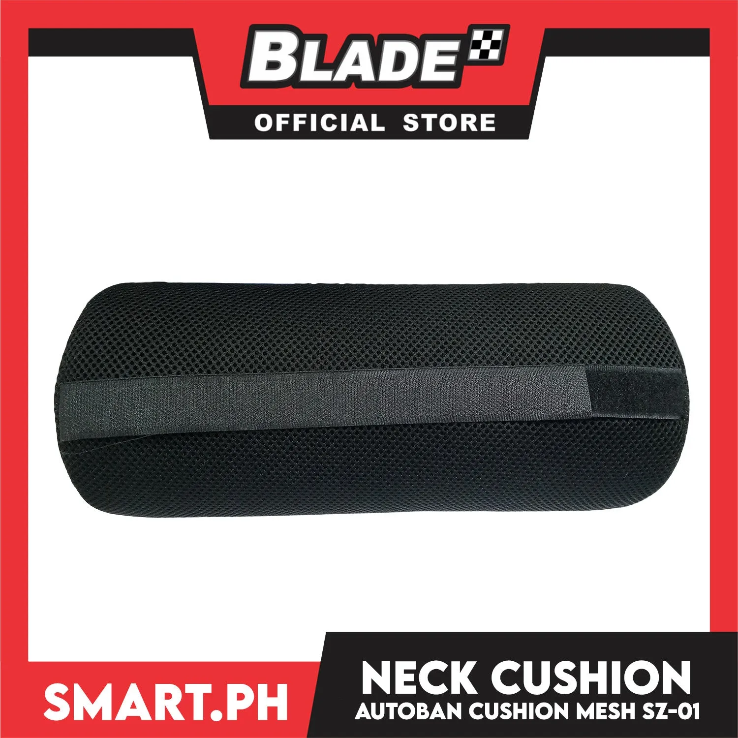 Autoban Car Neck Cushion Mesh Memory Foam (Black) SZ-01