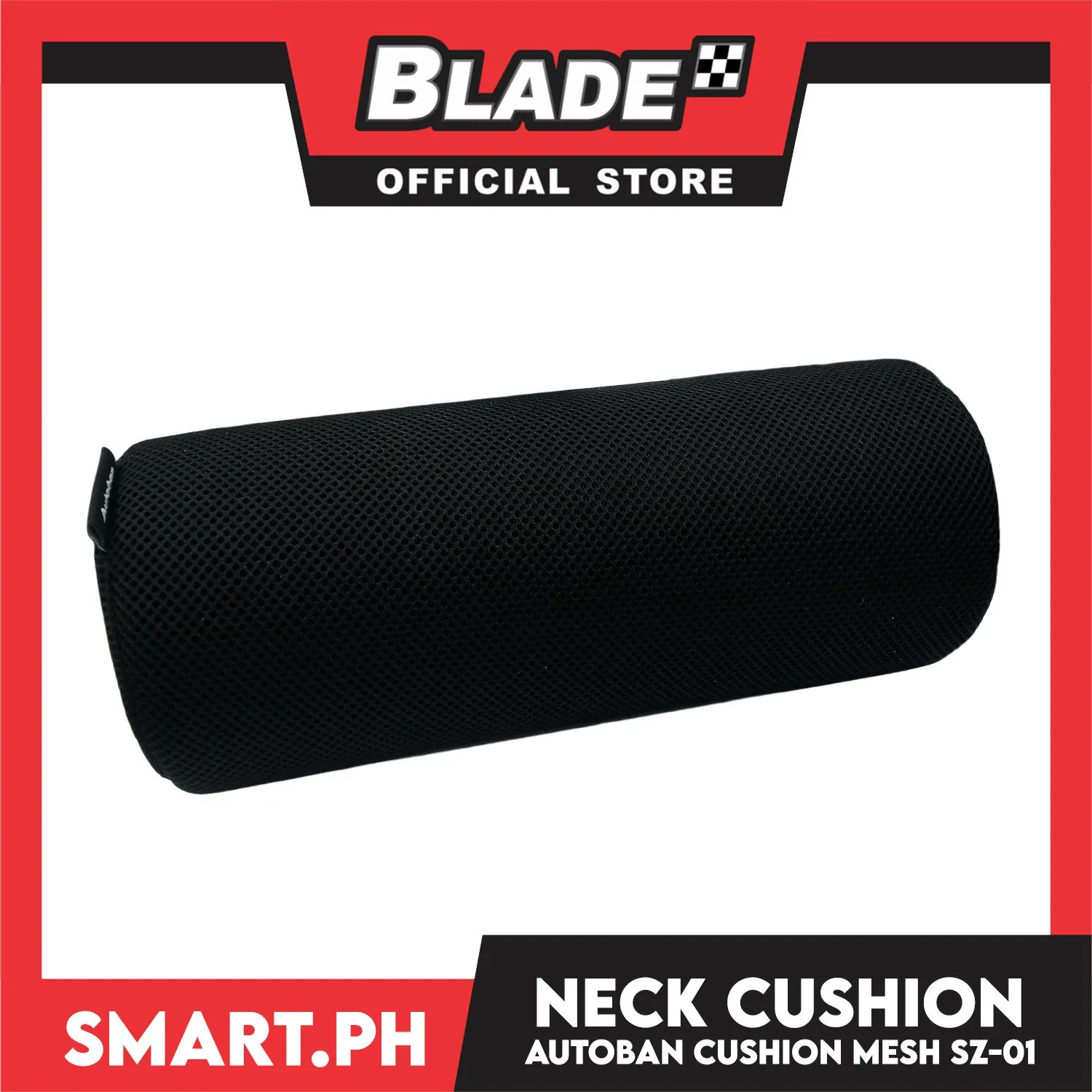 Autoban Car Neck Cushion Mesh Memory Foam (Black) SZ-01