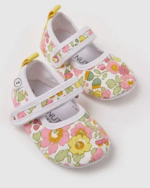 Baby Mary Jane Canvas Shoe - Betsy Yellow