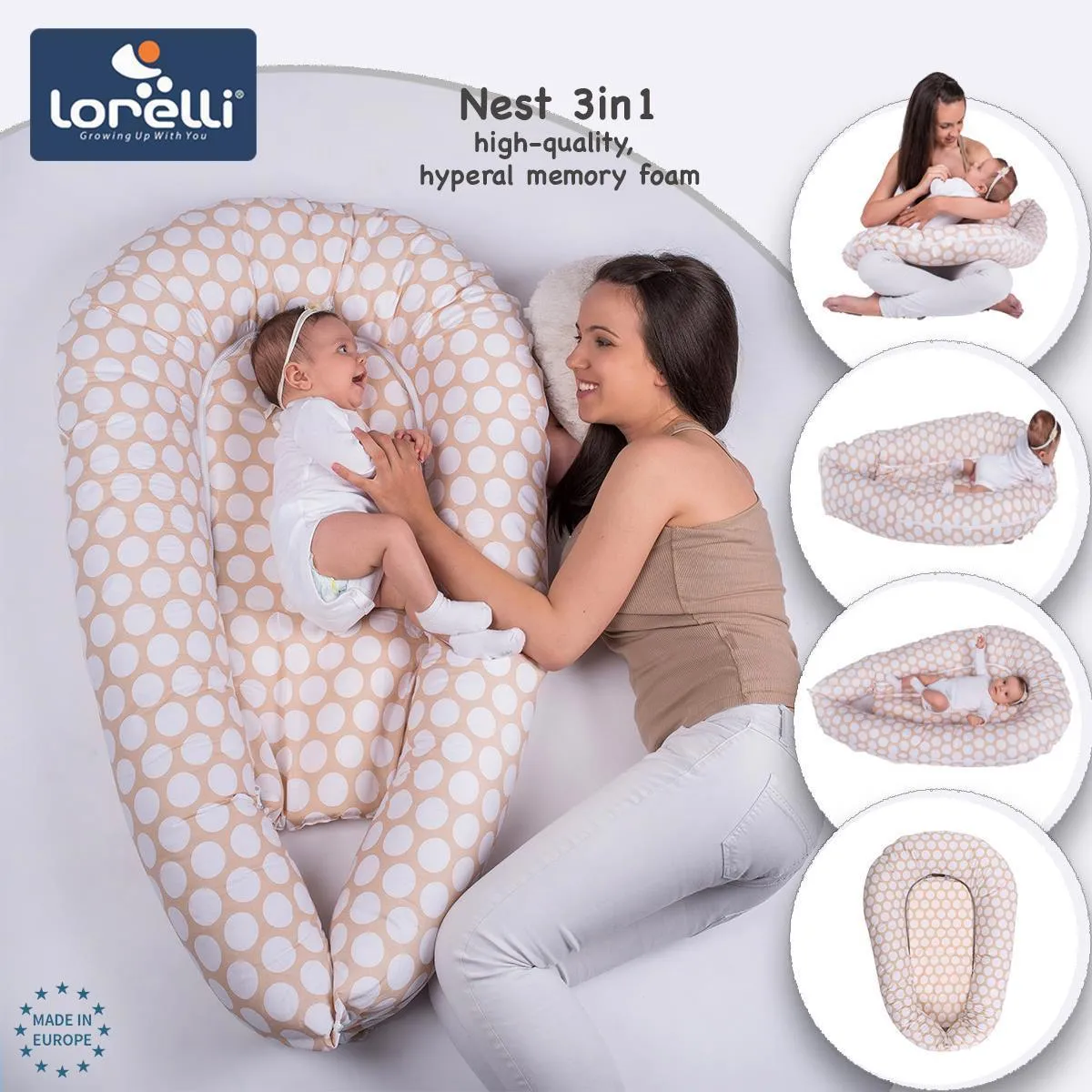 BABY NEST 3 IN 1