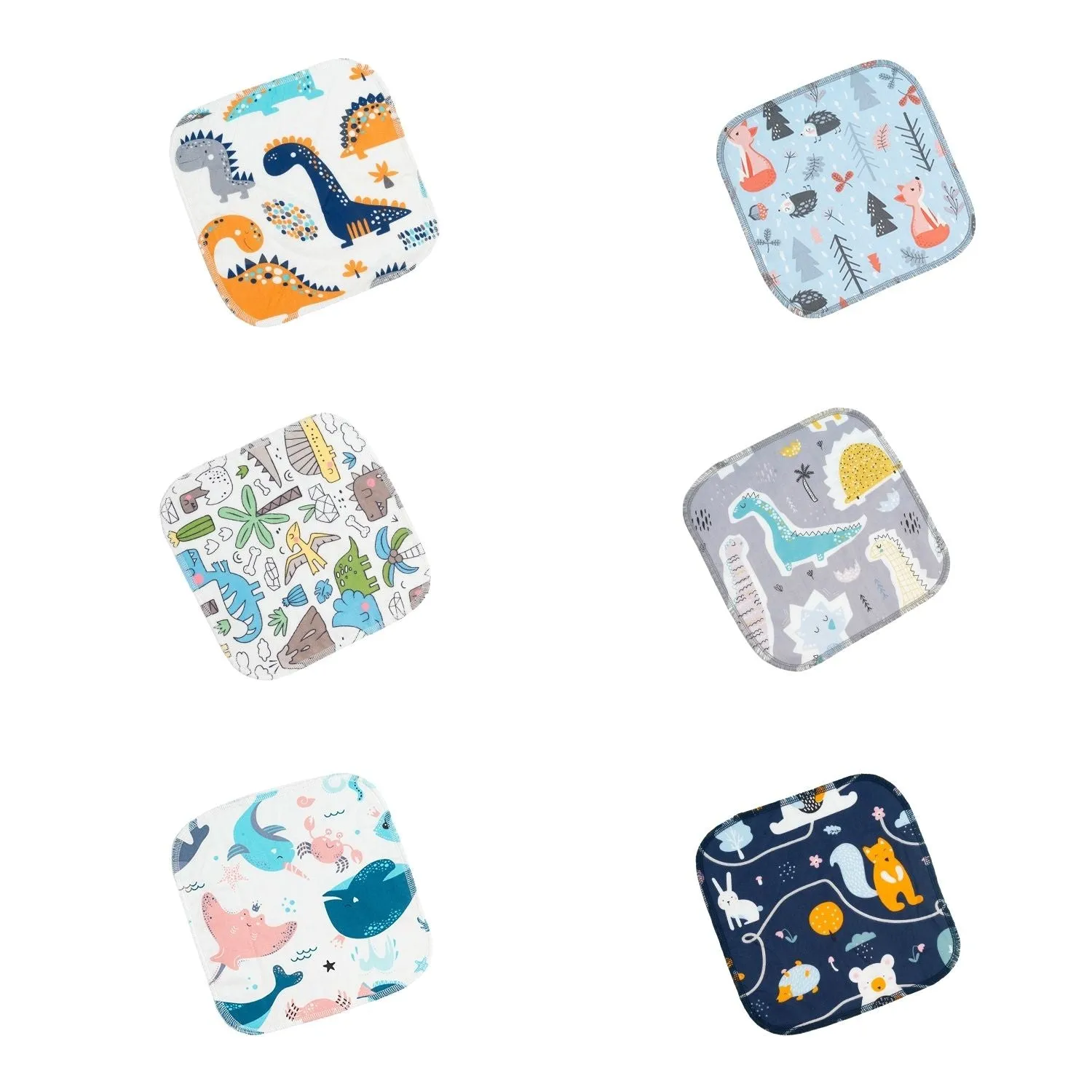 Baby Reusable Cloth Wipes (Large)