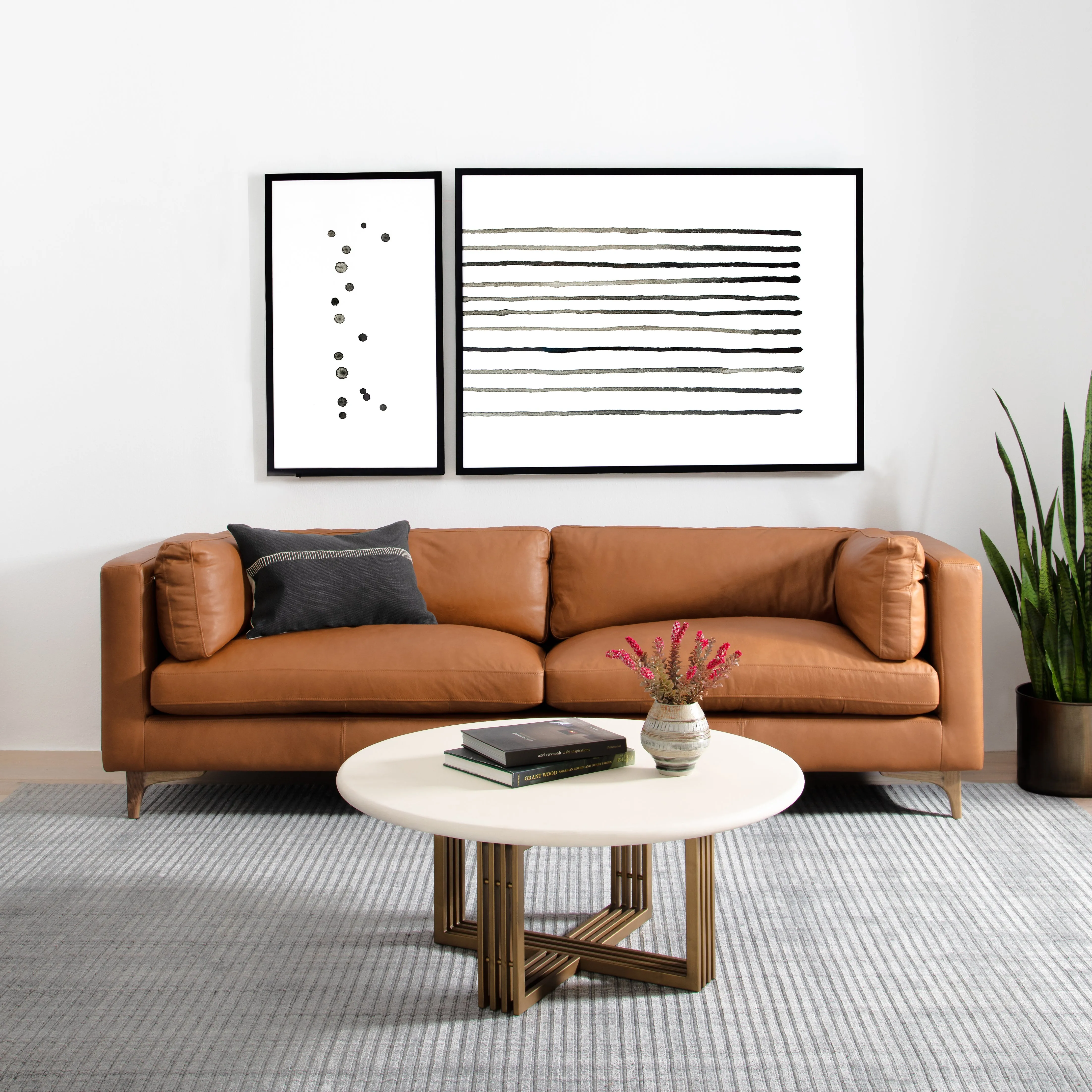 Beckwith Top-Grain Leather Sofa