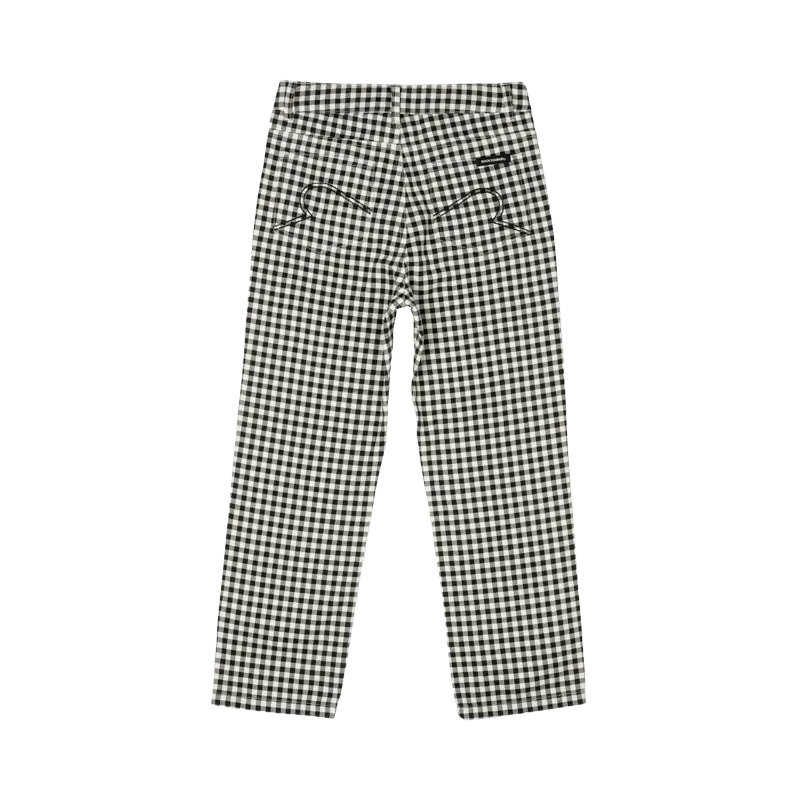 BLACK AND WHITE GINGHAM PANTS | ROCK YOUR BABY