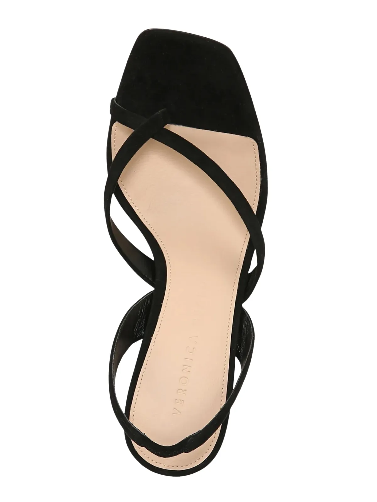 Black Merrit Suede Sandal