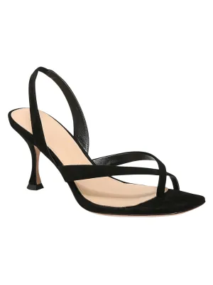 Black Merrit Suede Sandal