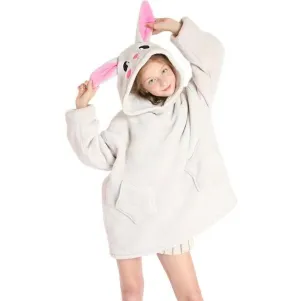 blanket cozy hoodie-kid