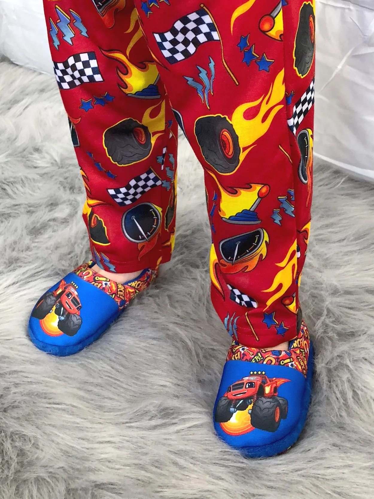Blaze and the Monster Machines Plush A-Line Slippers