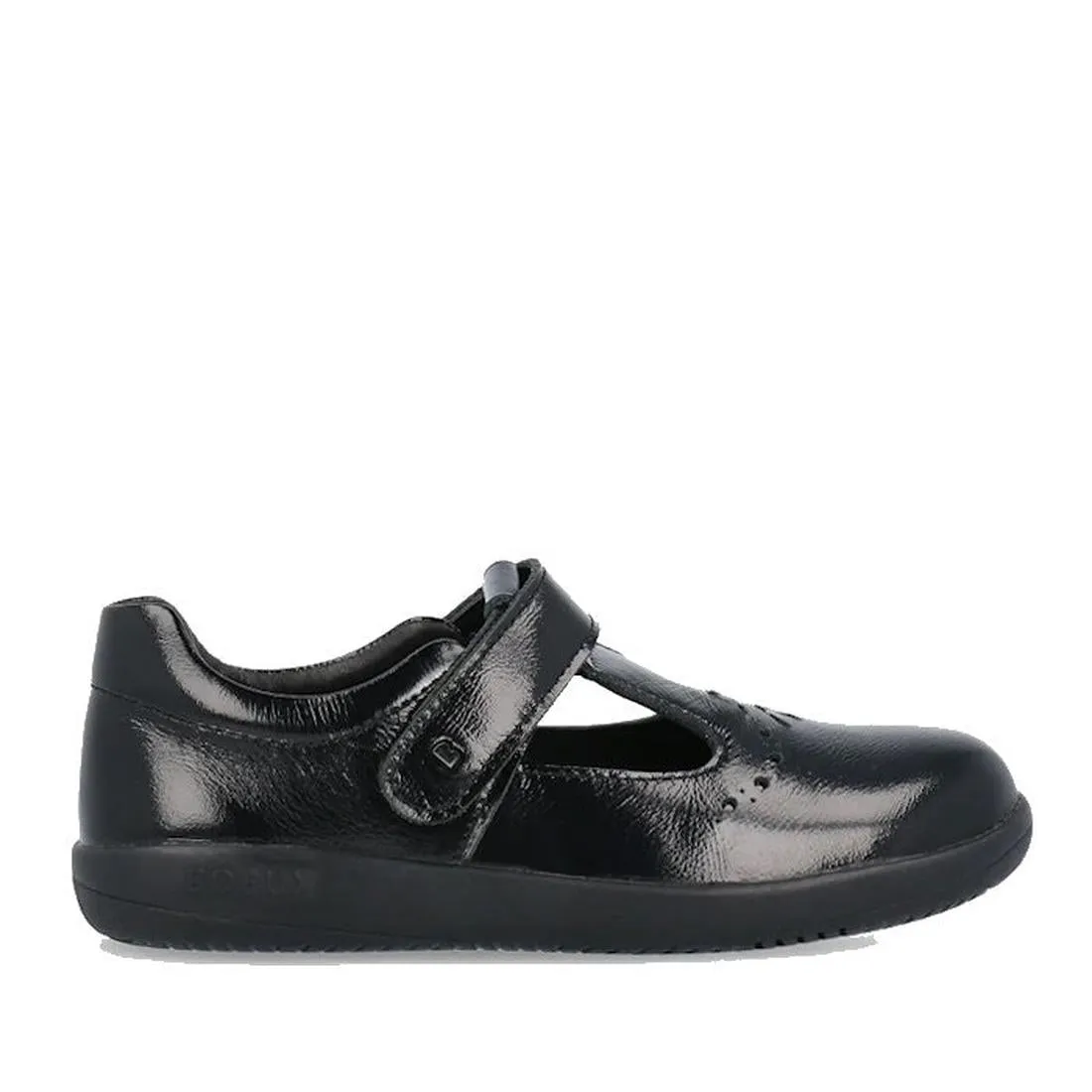 Bobux Kid  Flurry Patent Mary Jane Black Leather School Shoe