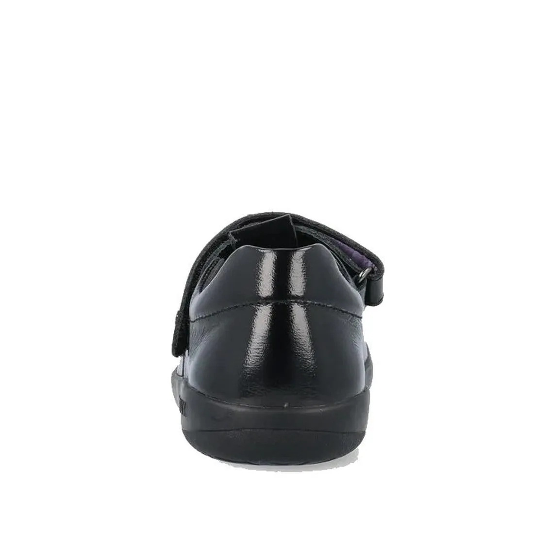 Bobux Kid  Flurry Patent Mary Jane Black Leather School Shoe