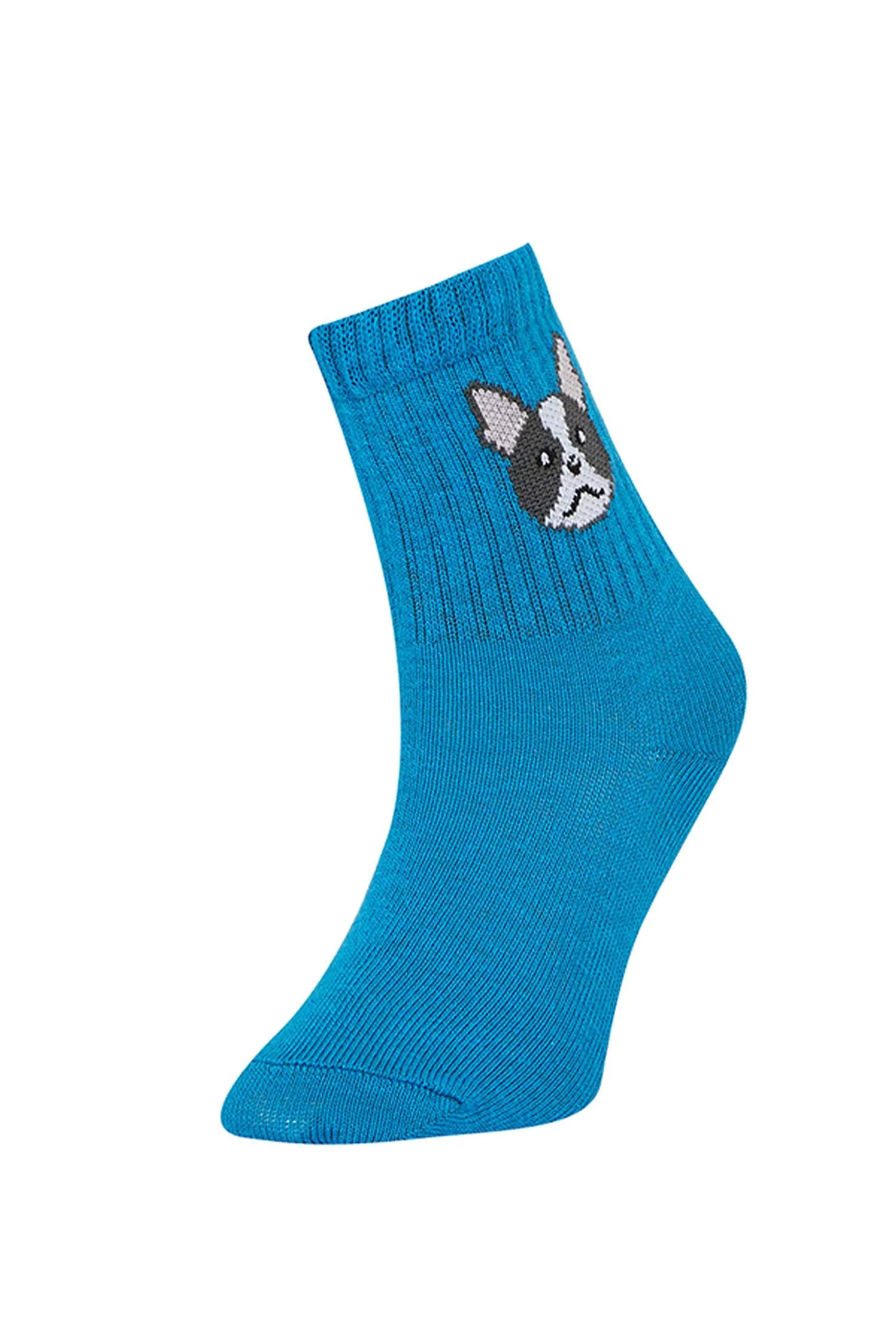 Boy 5 Pcs Cotton Long Socks