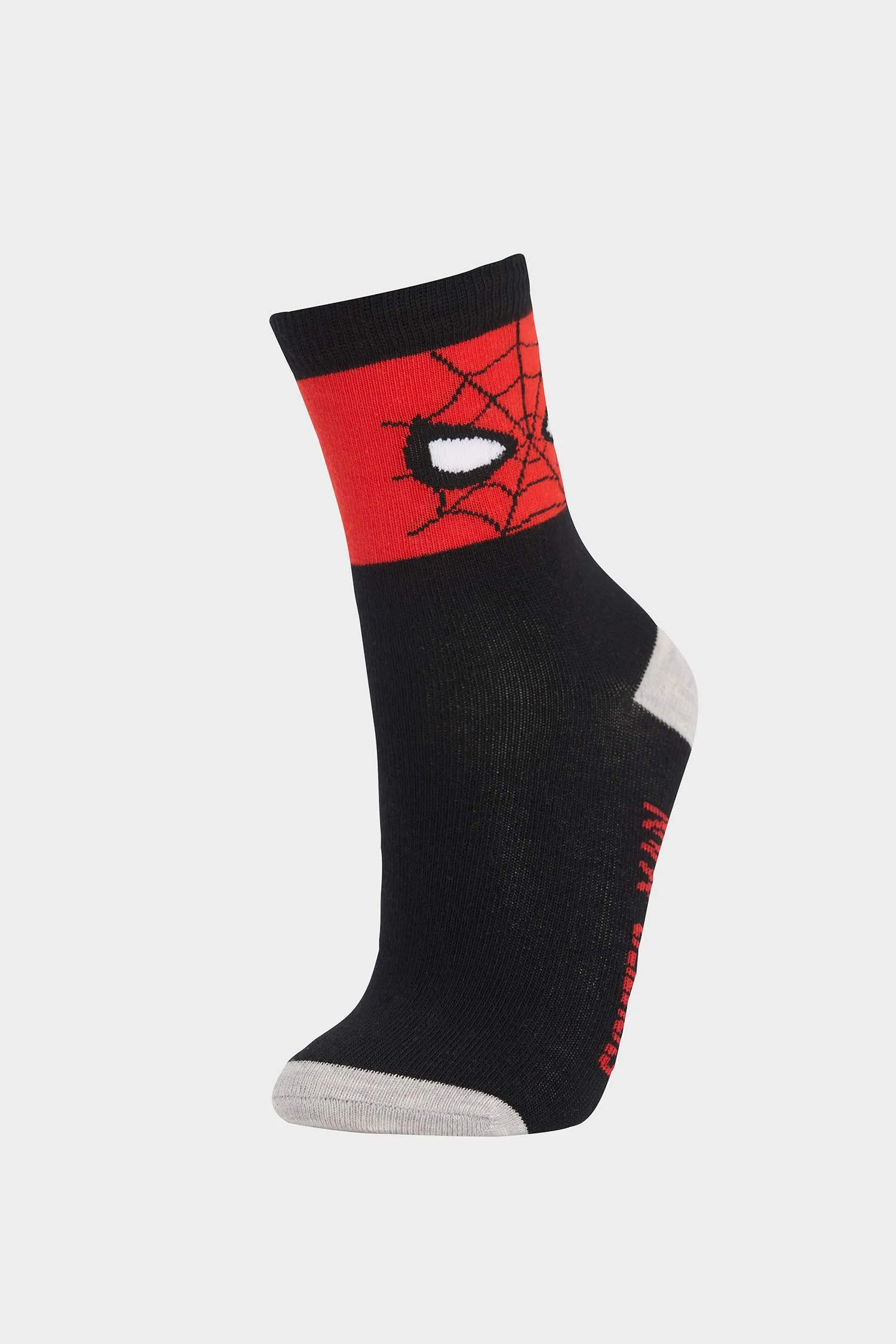Boy Marvel Spiderman 2 Pcs Cotton Long Socks