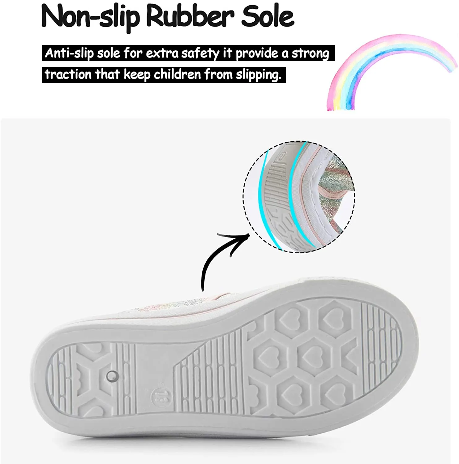 Boys & Girls Toddler Casual Sneakers Colorful - K KomForme