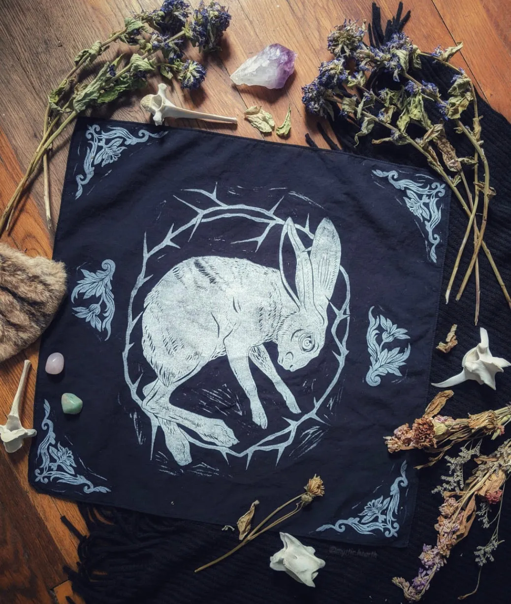 Briar Rabbit Altar Cloth