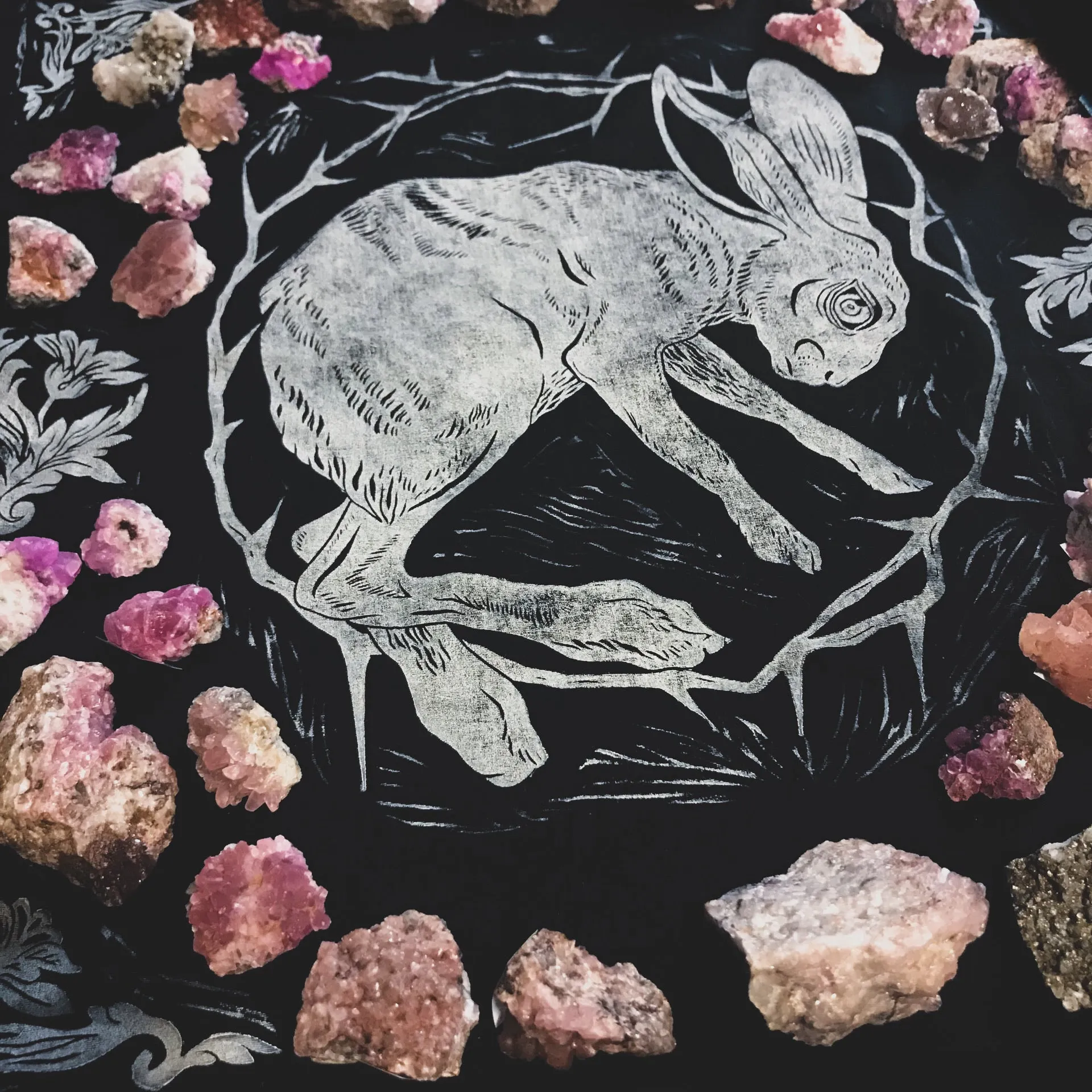 Briar Rabbit Altar Cloth