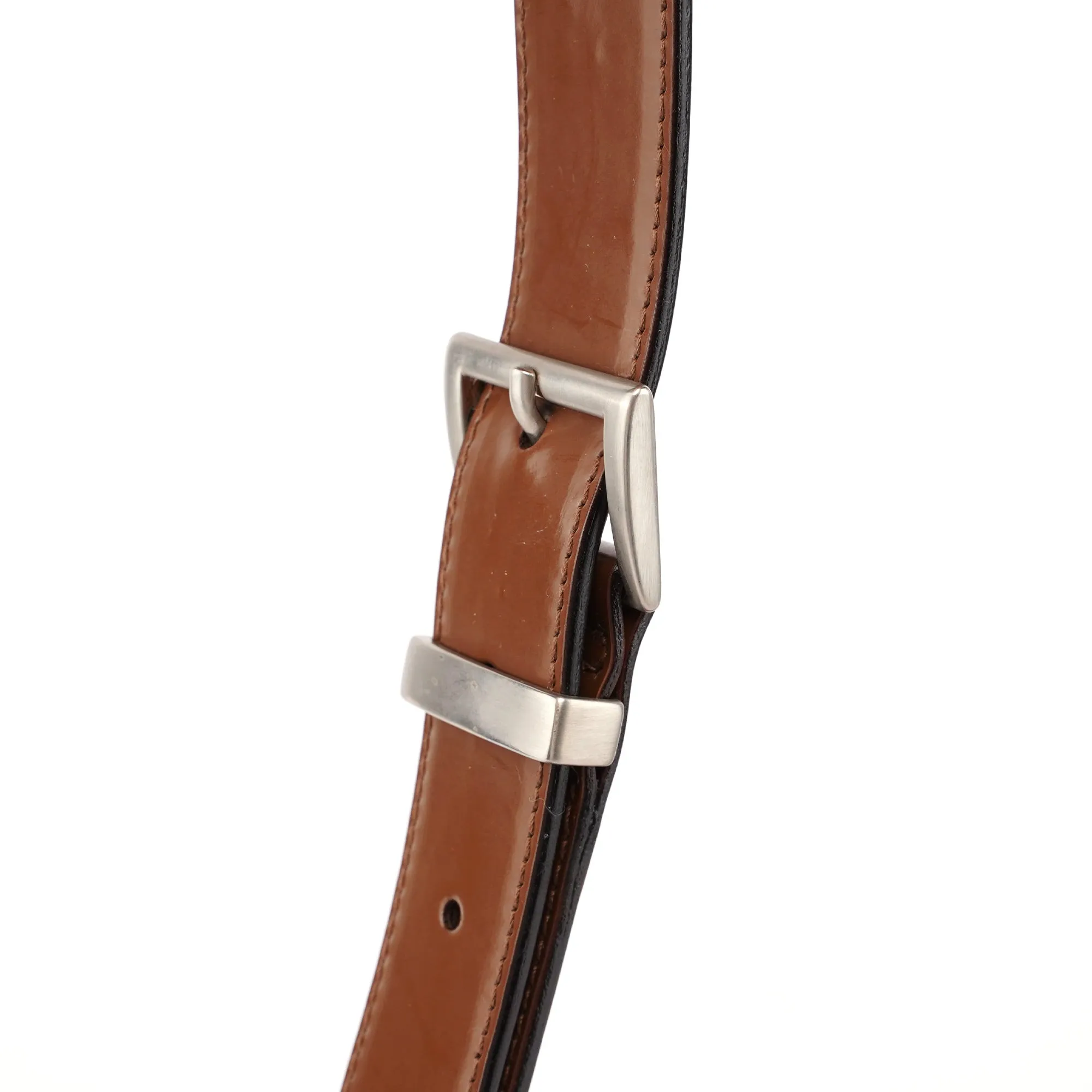 Brown Gradient Spazzolato Shoulder Bag