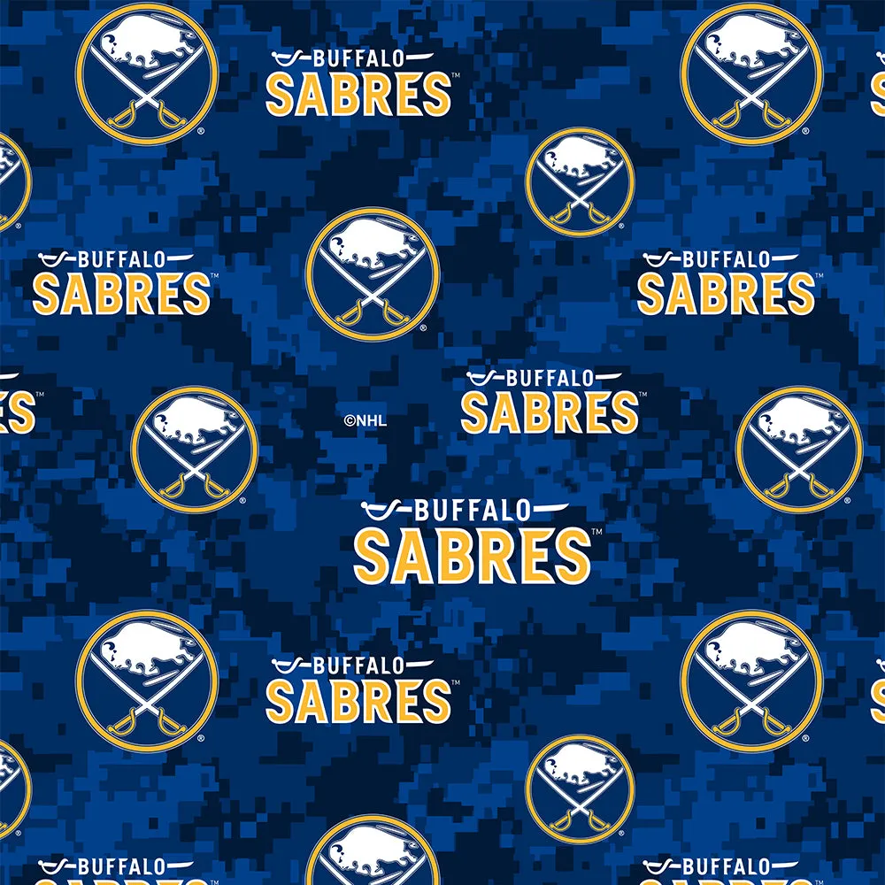 BUFFALO SABRES-One Way Digi Camo Fleece-100% Polyester-1202SAB