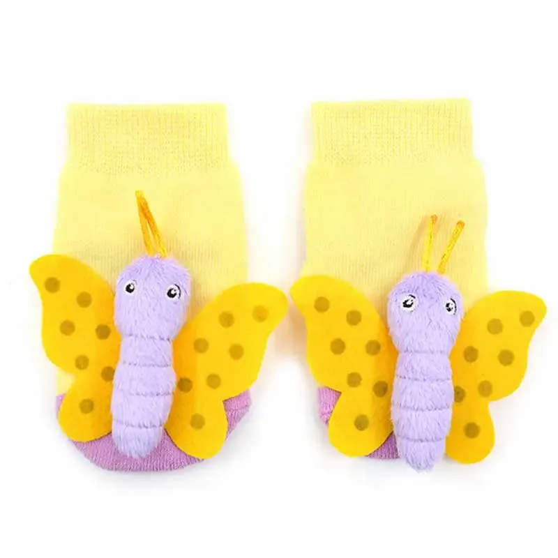 Butterfly Rattle Socks