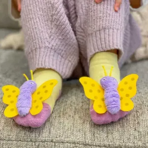 Butterfly Rattle Socks