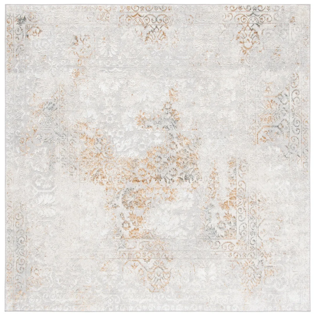 Calhoune Performance Oriental Rug Charlton Home® Rug Size: Square 6'7"