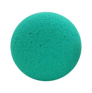 CanDo Memory Foam Squeeze Ball, Green, Medium