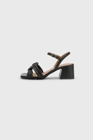 CARRY TWIST HEELS - NERO