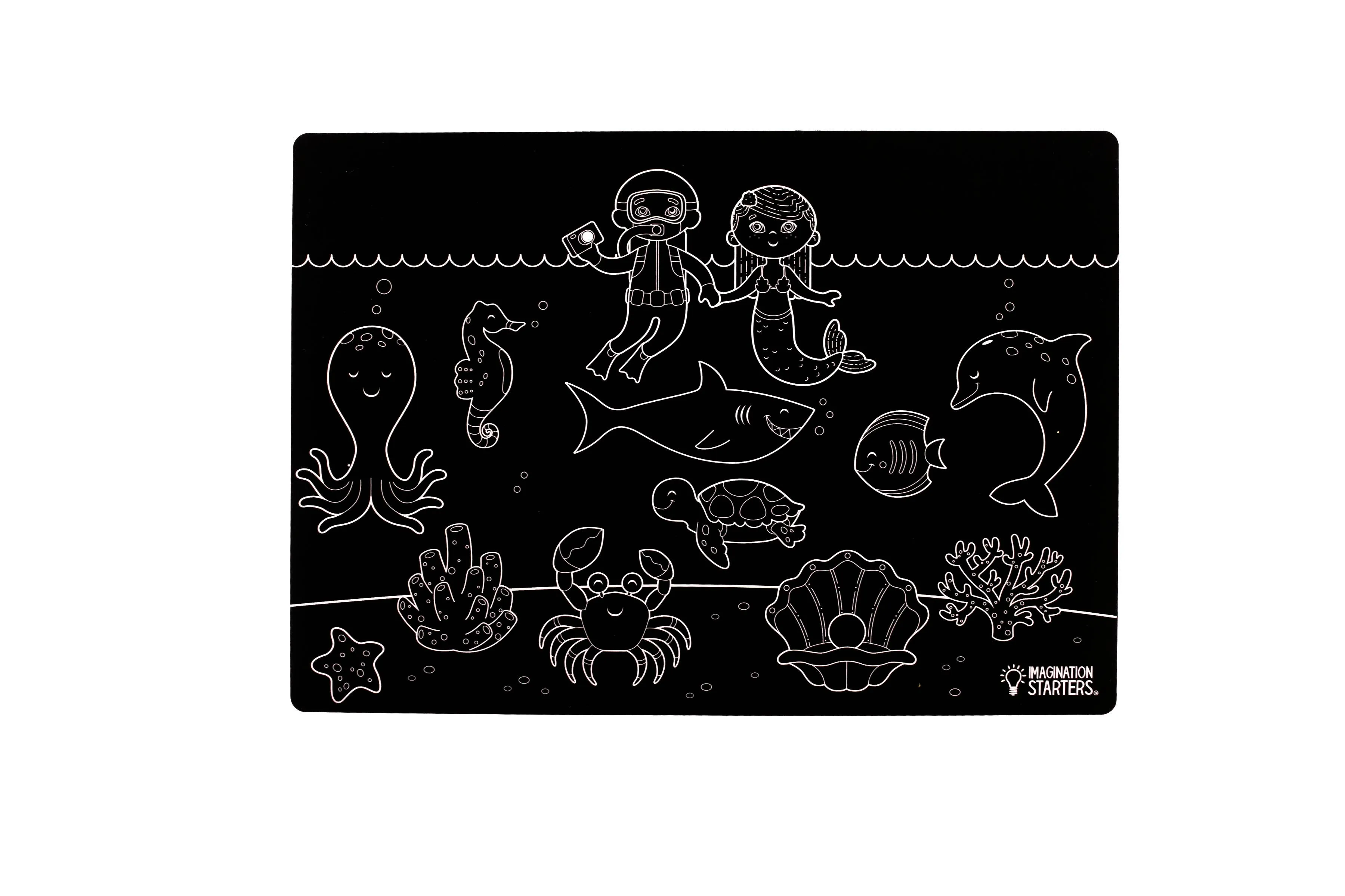 Chalkboard Sea Placemat