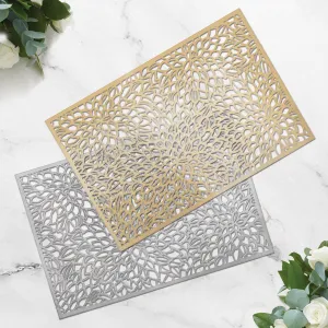 Charles Millen Signature Collection Charme Series Blooms Pvc Placemat