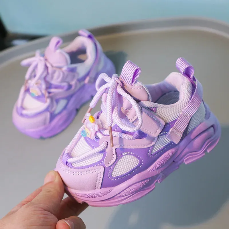 Children Sneakers kids Casual Shoes Hoop & Loop Sneaker Boy Child Flexible Sneakers