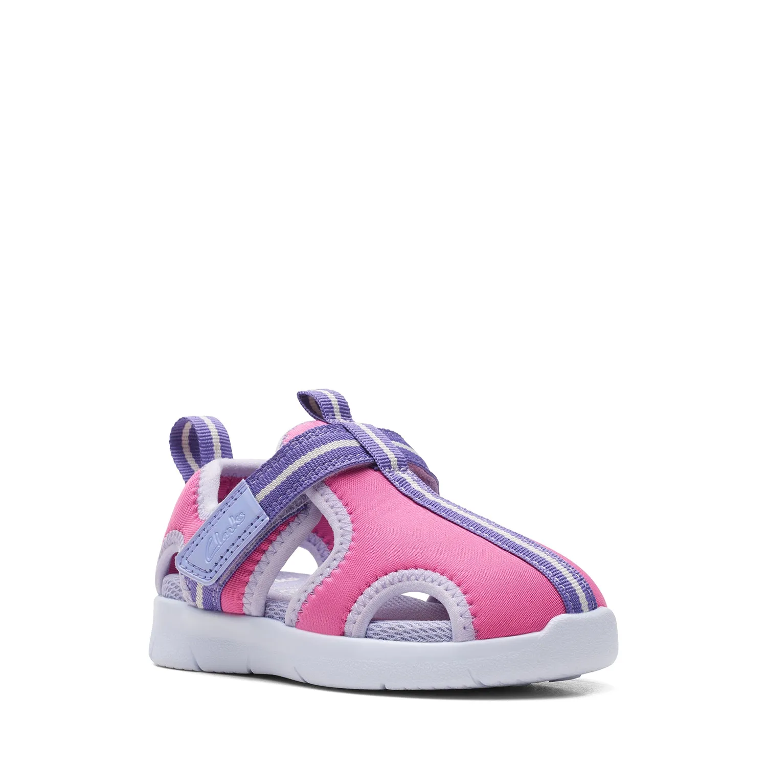 CLARKS GIRLS ATH WATER TODDLER. (STANDARD FIT)