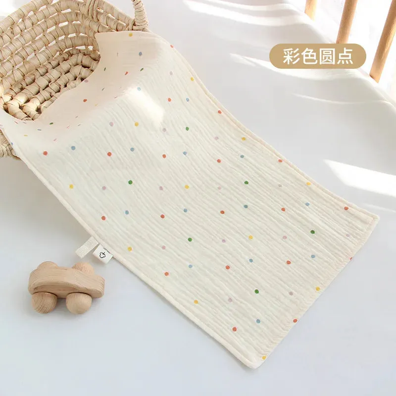 Cotton Muslin Baby Face Towel & Burp Cloth Set