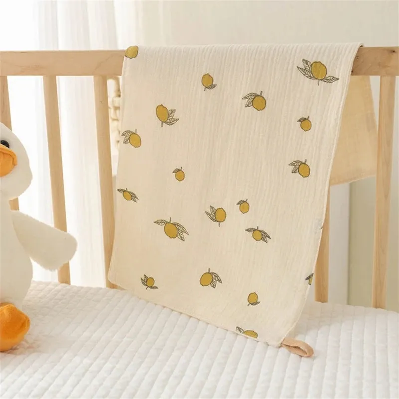 Cotton Muslin Baby Face Towel & Burp Cloth Set