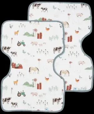 Cotton Muslin Burp Cloth 2 Pack