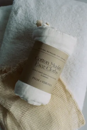Cotton Muslin Face Cloth