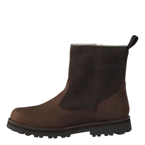 Courma Kid Warm Lined Boot Dark Brown