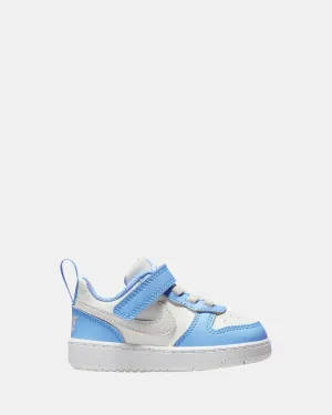 Court Borough Low Recraft Infant Summit White/Vast Grey/Cobalt