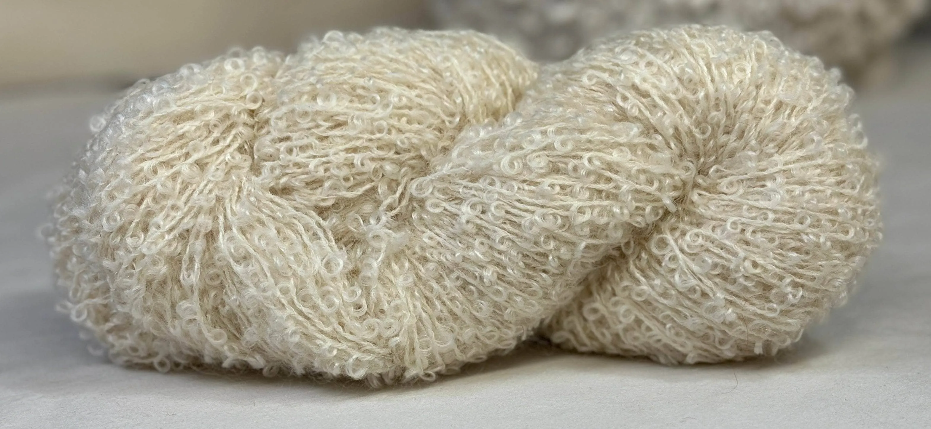 Curly Locks Yarn - Natural