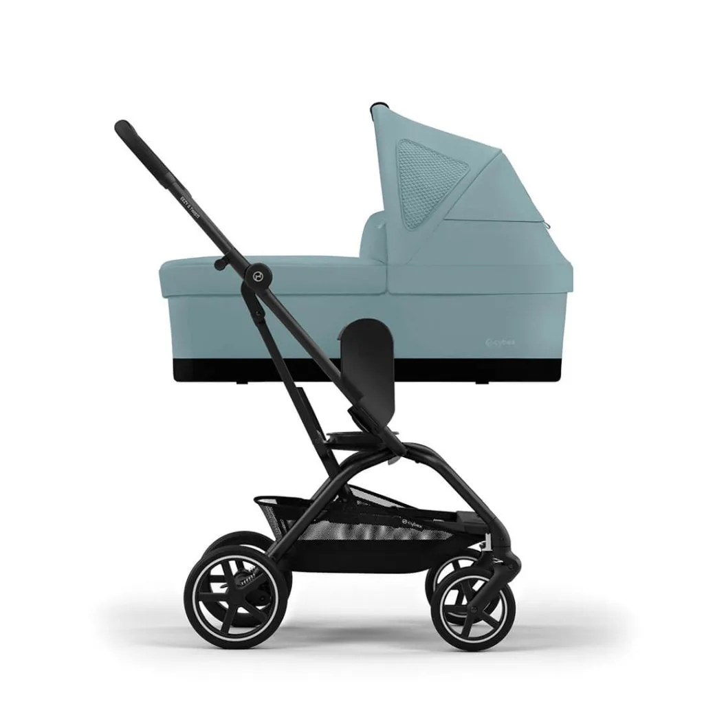 CYBEX COT S Lux Carrycot - Stormy Blue (2024 New Generation)