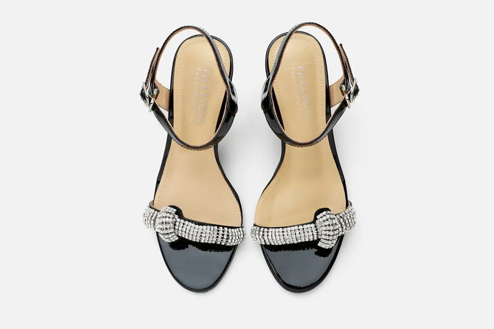 Diamante Embellished Wedge