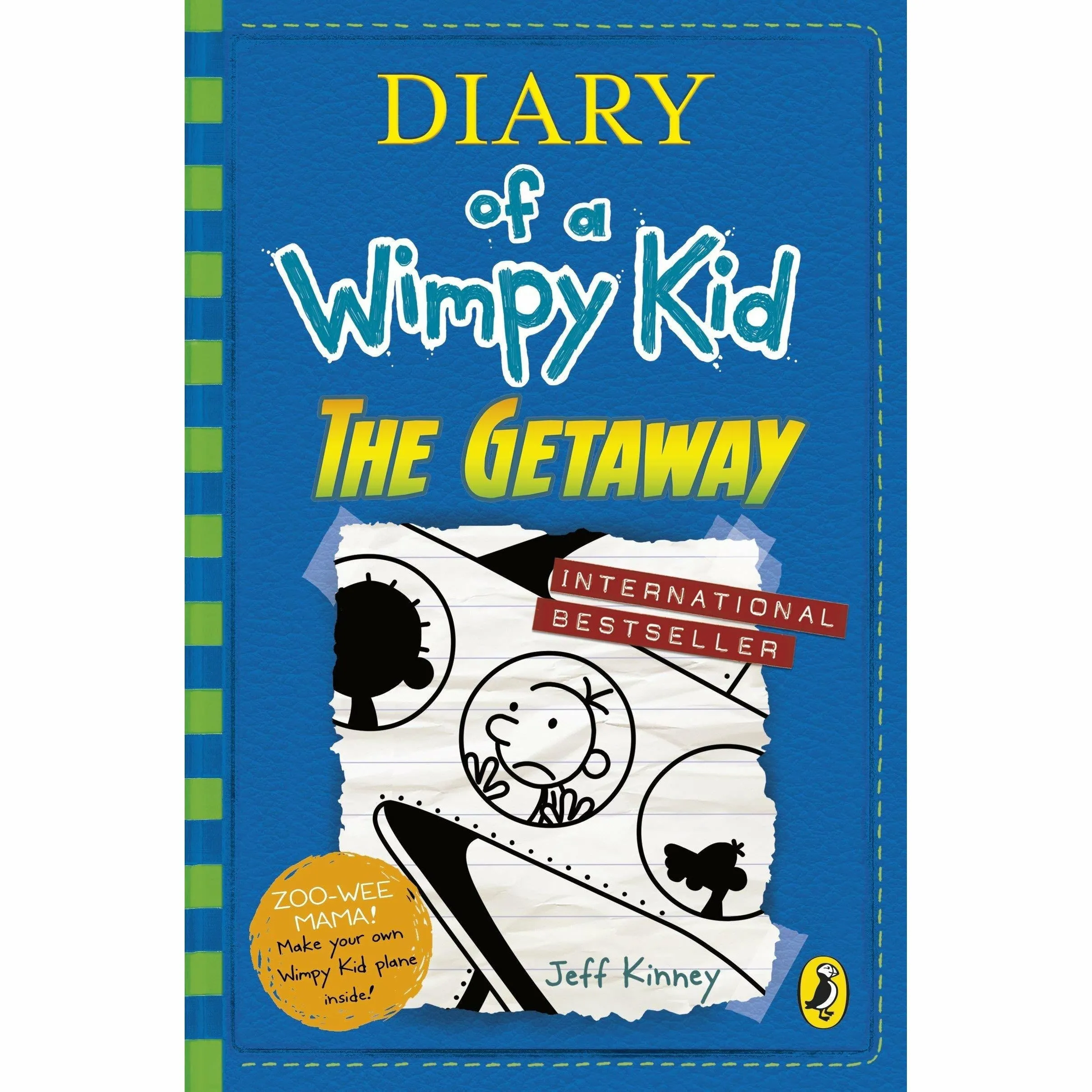 Diary of a Wimpy Kid The Getaway & Do-It-Yourself Book By Jeff Kinney 2 Books Collection Set