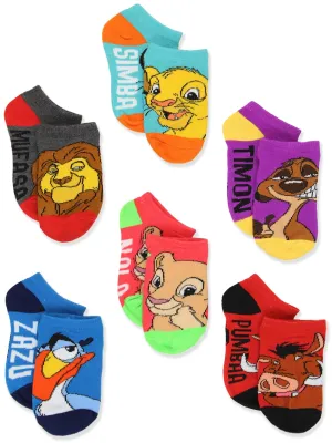 Disney The Lion King Socks 6-Pack